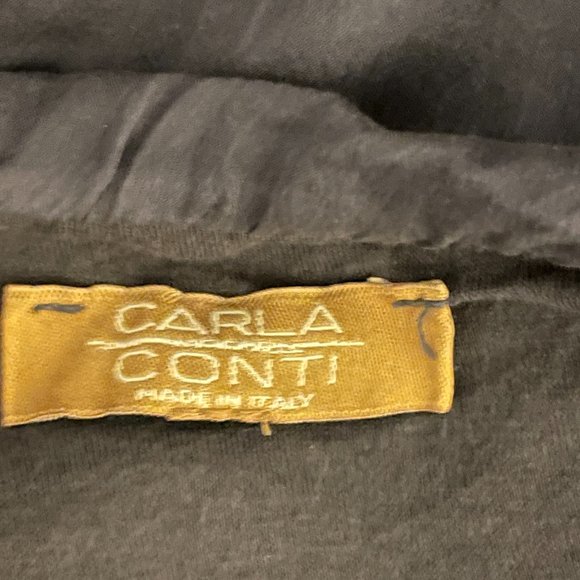 CARLA CONTI - navy blue top - size large - Picture 7 of 7